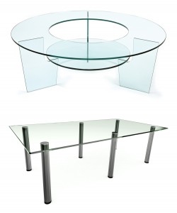 bespoke glass furniture