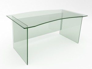 Divri Glass Desk