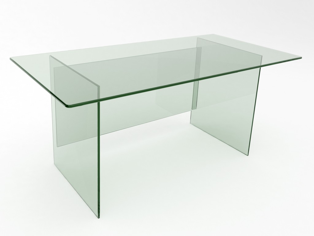 Kalon Glass Desk