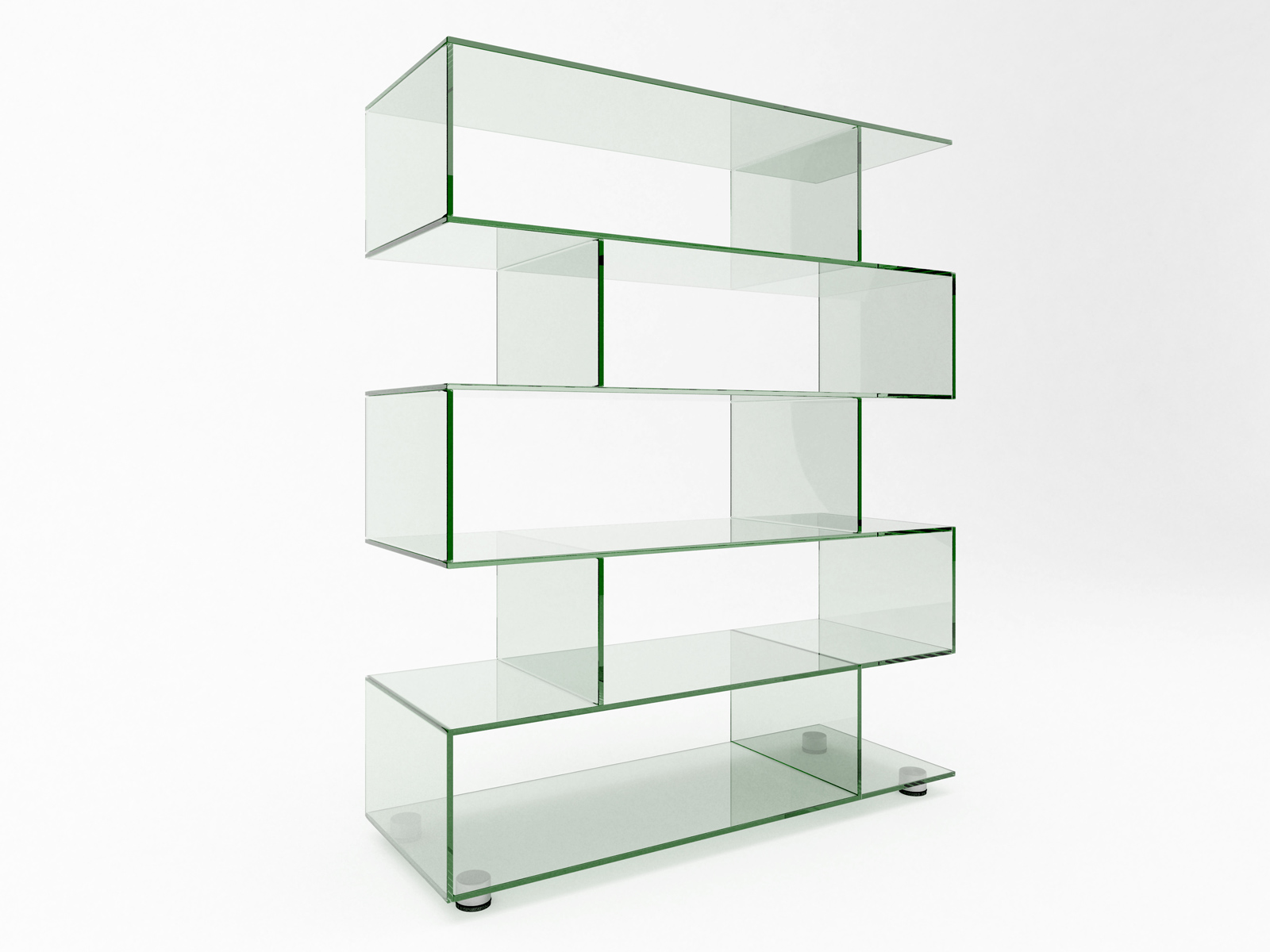 lissi glass display unit